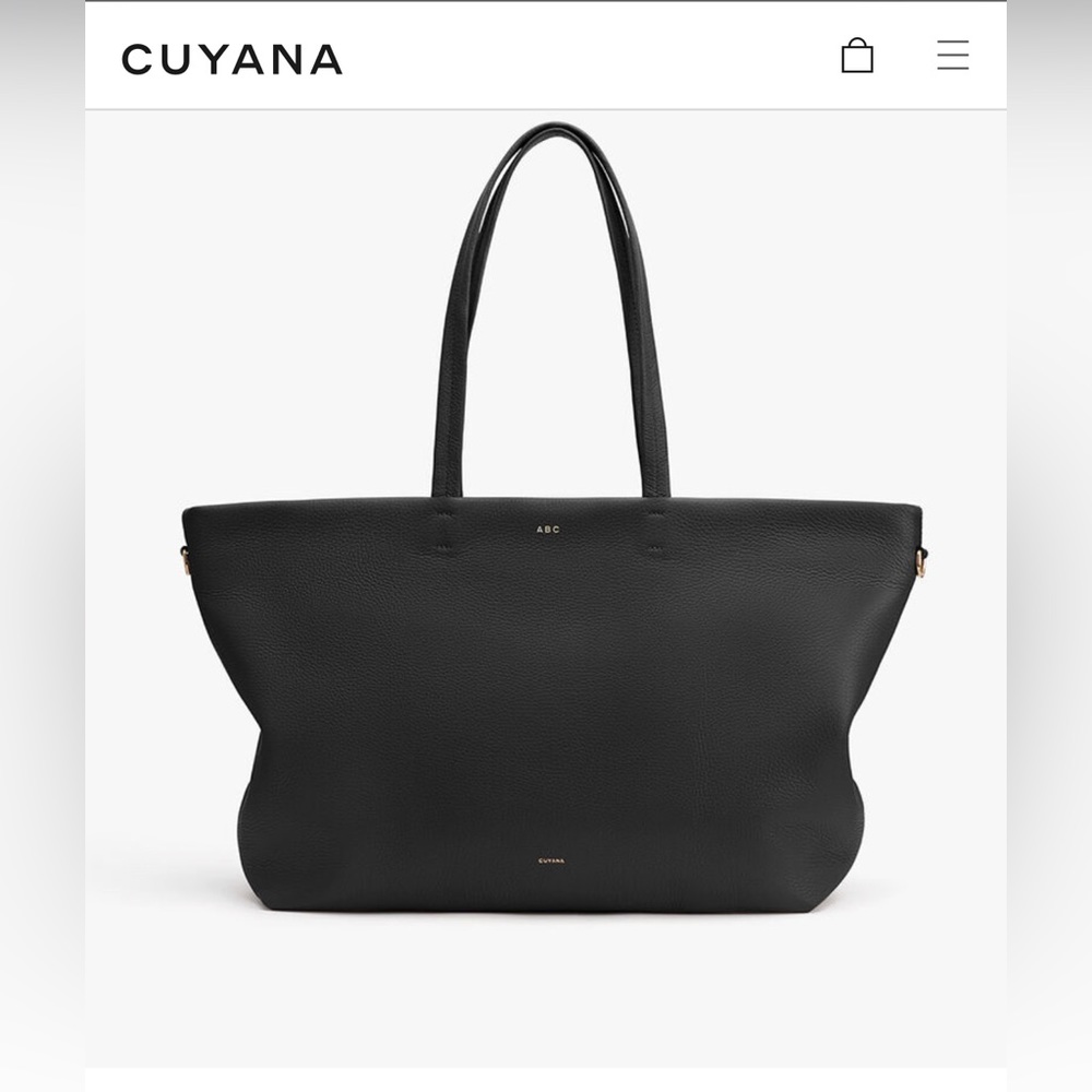 Cuyana classic zip tote